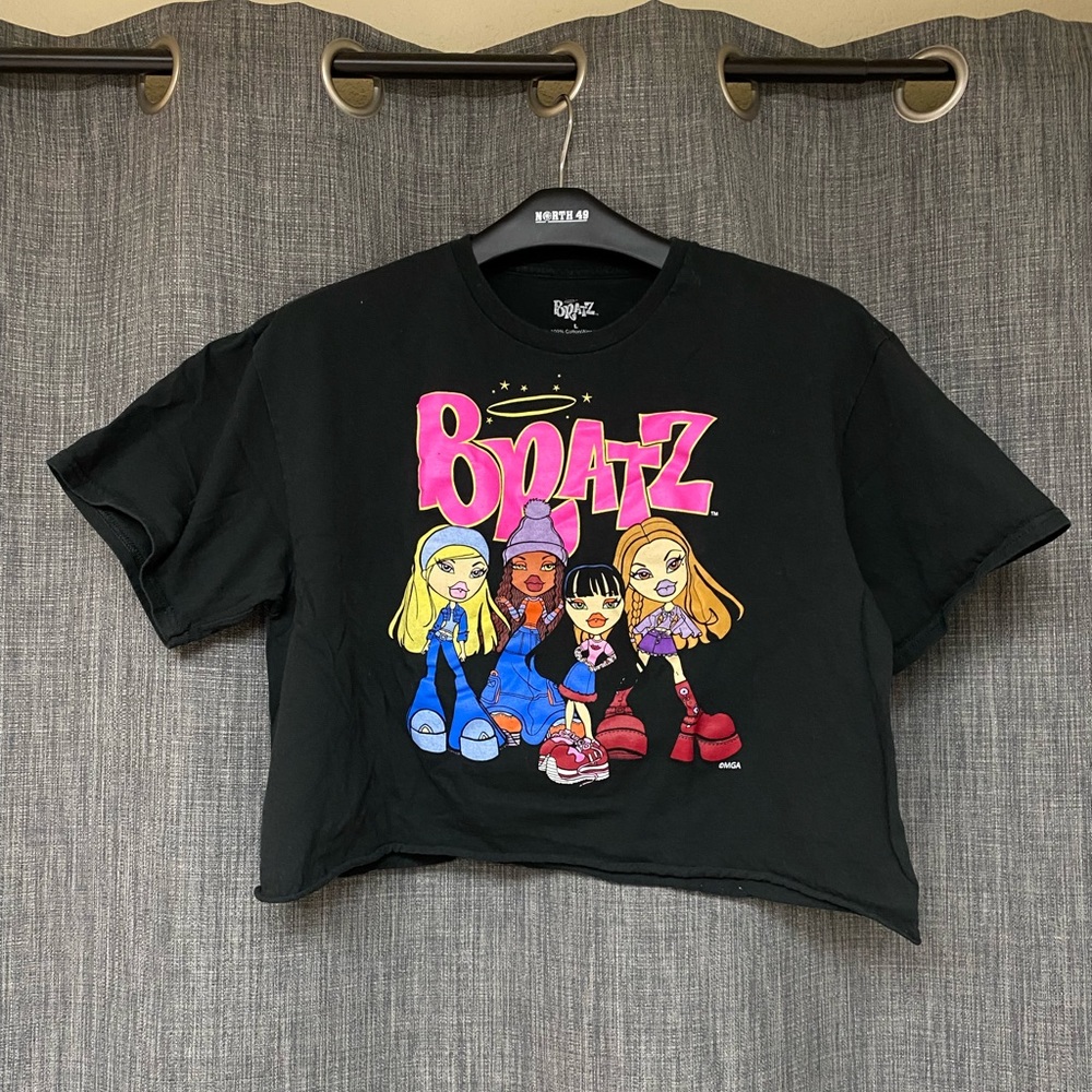 Rue21 ‘Black Classic Bratz Graphic Skimmer Tee’ Large (L)